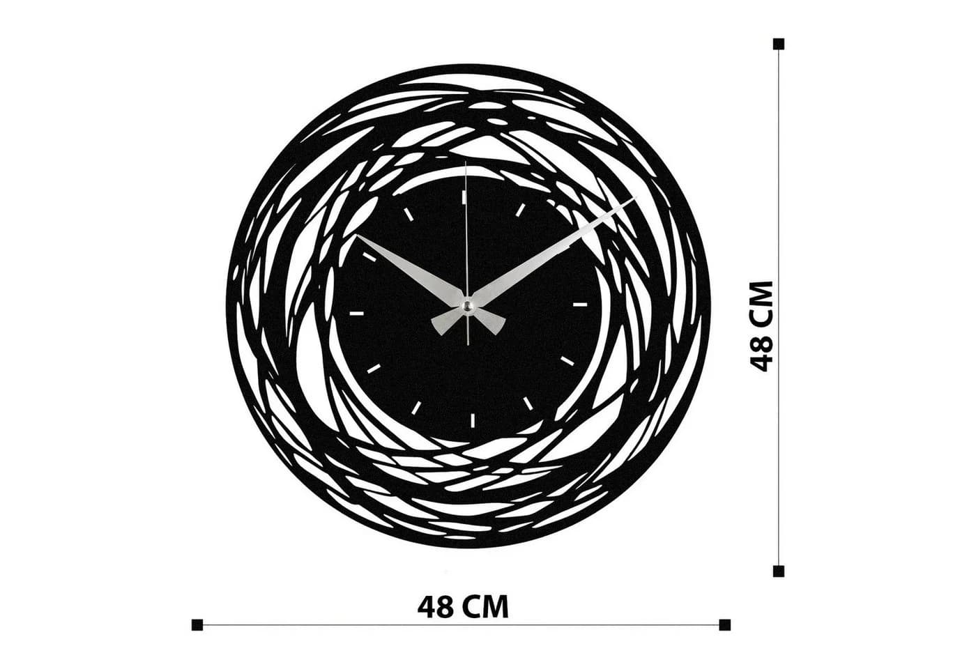 Wallity Wanduhr 100% Metall 48 x 48 cm - Bild 2