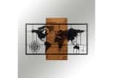 Wallity Wanddekoobjekt Metall-Holz-Kombination Dekoratives Wanddesign Bild 2