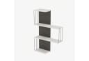 Skye Decor Wandregal Modern Weiß Anthrazit Bild 5