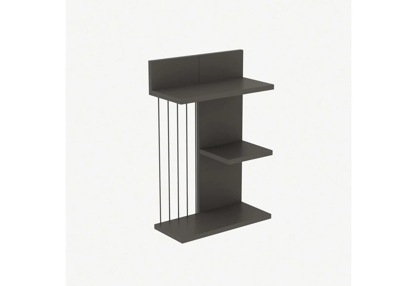 Skye Decor Wandregal 3 Ablage Anthrazit Industrial - Bild 2