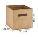 Prendi Home Aufbewahrungsbox 30x30x30 cm Bunt Bild 3