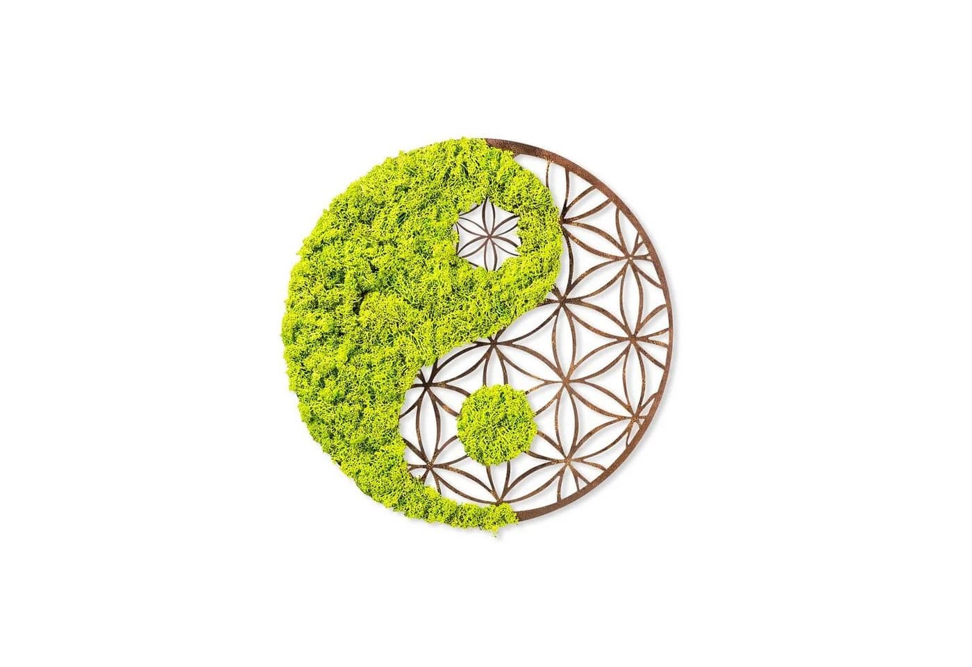 Wallity Wanddekoobjekt 100% MDF / MOSS 44 x 1 x 44 cm R1106 - Bild 2