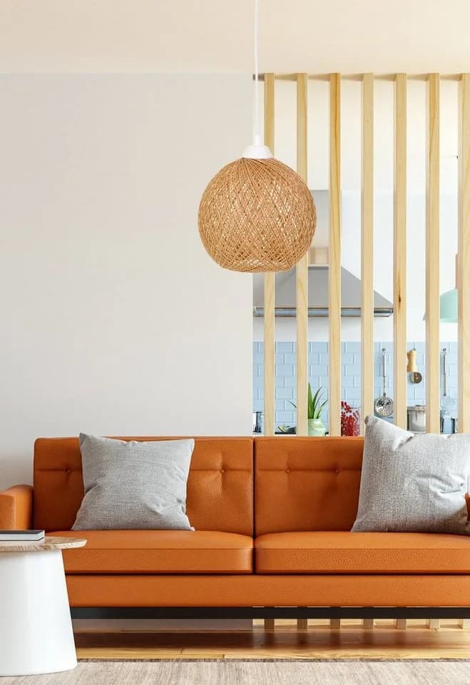 Opviq Handmade Jute Kronleuchter 55 cm