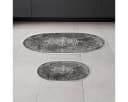 L'Essentiel Maison Badematten-Set Grau 100% Polyester Rutschfest Bild 1