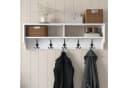 Skye Decor Garderobenständer Weiß Melaminbeschichtet Modern Bild 1