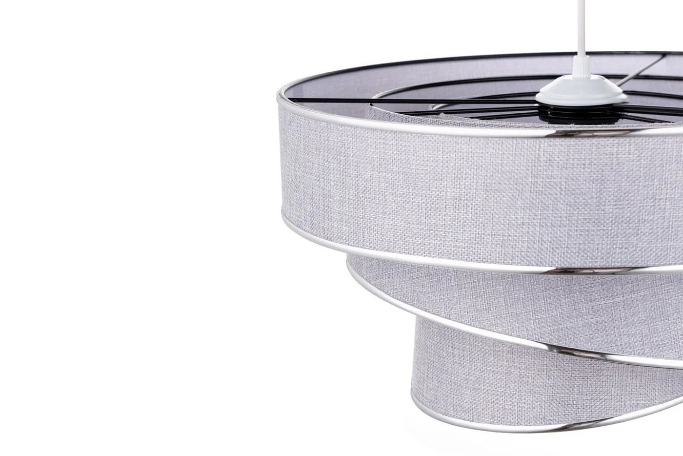 Opviq Kronleuchter Cotton Cap 40 x 40 cm Grau/Silber - Bild 3