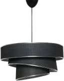 Opviq Kronleuchter Cotton Cap Schwarz Silber Metall Bild 2