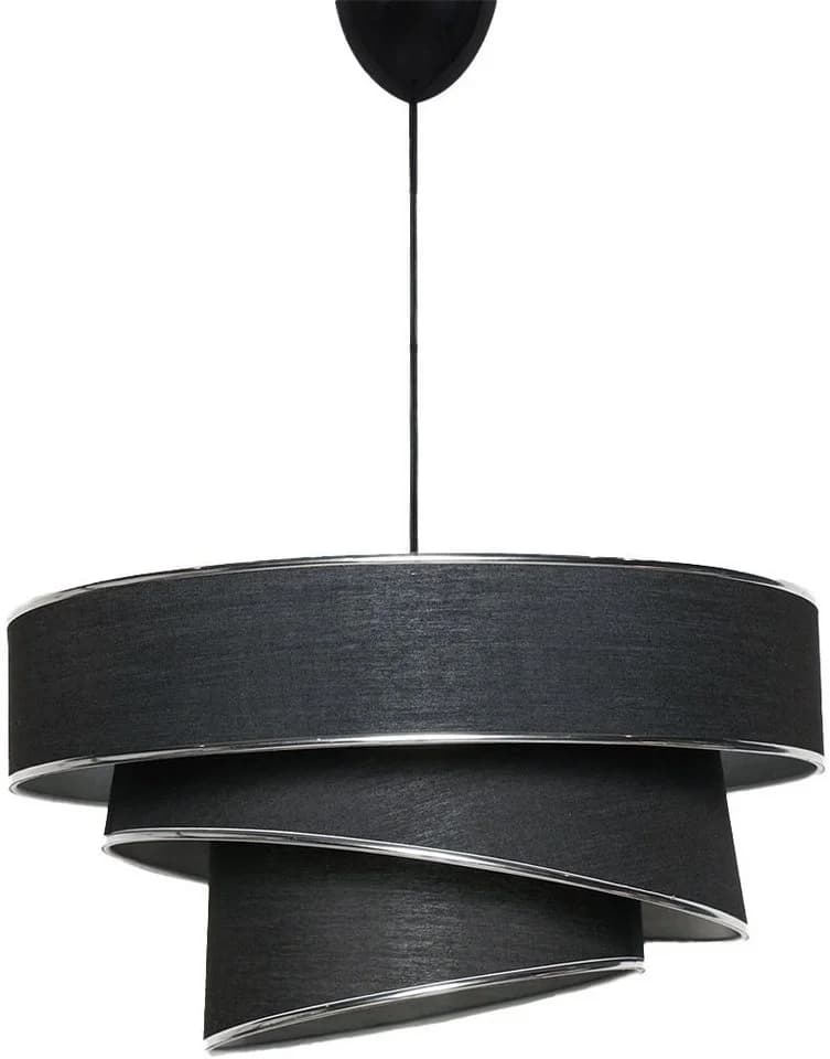 Opviq Kronleuchter Cotton Cap Schwarz Silber Metall - Bild 2