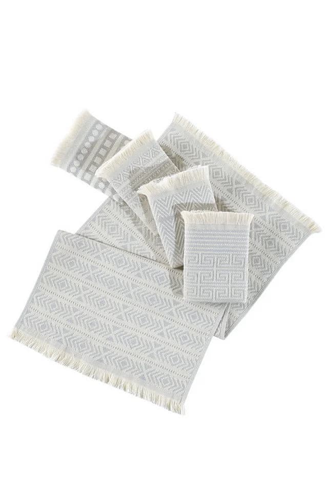 L'Essentiel Maison Handtuch Set Maya Baumwolle 5-teilig Maschinenwaschbar - Bild 3