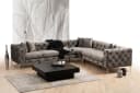 Myhomelando Ecksofa Como XXL L-Form grau Bild 1
