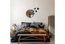 Wallity Wanddekoobjekt 50% Holz 50% Metall Schwarz Walnuss Bild 3