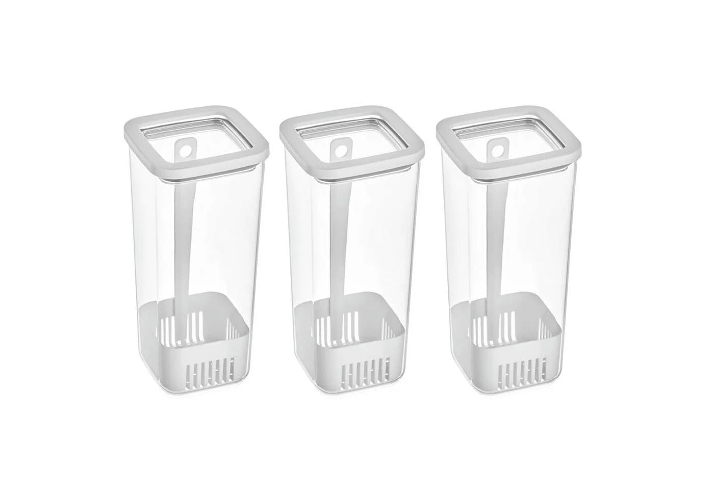 Vip Ahmet Frischhaltedosen 3-tlg. 1,7L BPA-frei Kunststoff transparent - Bild 5