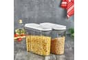 Vip Ahmet Vorratsdose 12-tlg. BPA-frei Kunststoff Grau Transparent Bild 1