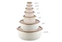 Vip Ahmet Vorratsdose 7er Set Rund Beige BPA-frei Bild 2