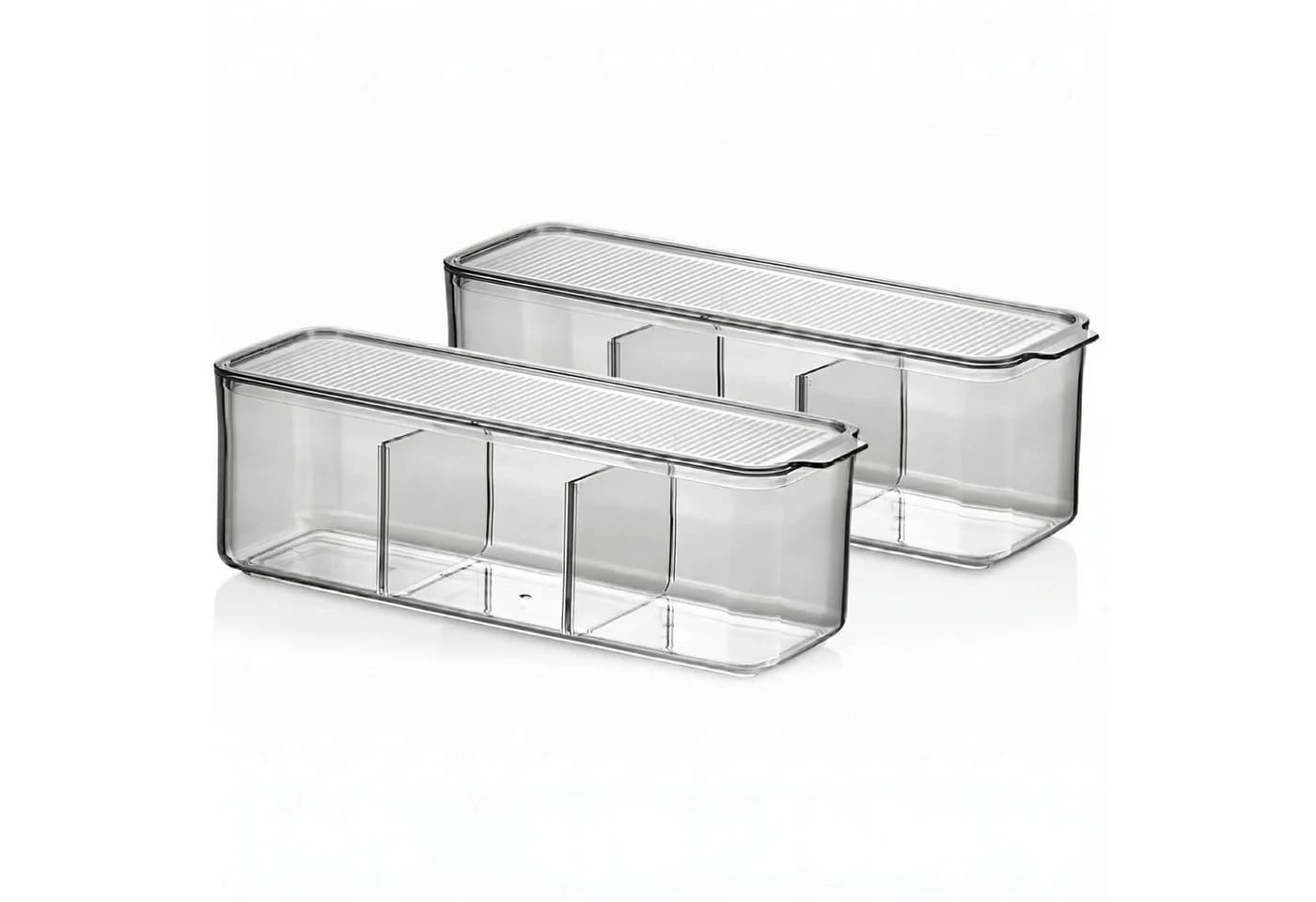 Vip Ahmet Küchenorganizer-Set 2x2,5L Grau BPA-frei - Bild 2