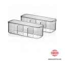 Vip Ahmet Küchenorganizer-Set 2x2,5L Grau BPA-frei Bild 4