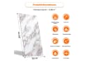 IZODEKOR 3D Wandpaneel Deckenhohe Marmor Optik Bild 1