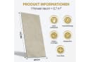 IZODEKOR SPC Wandpaneel Betonoptik Dunkelgrau 60x120cm Bild 1