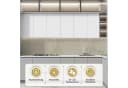 IZODEKOR SPC Wandpaneel Betonoptik Dunkelgrau 60x120cm Wasserfest Bild 3