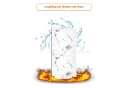 IZODEKOR 3D Wandpaneel Carrara Nova Marmor-Optik 260 cm Höhe Bild 4