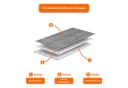 IZODEKOR 3D Wandpaneel Marmor- & Betonoptik Grau Bild 4