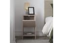 Decortie Nachttisch Ema Modern Braun Klapptür Bild 3