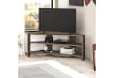 Decortie TV-Schrank Thales Modernes Eck-Multimedia-Center Braun Bild 1