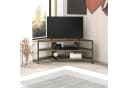 Decortie TV-Schrank Thales Modernes Eck-Multimedia-Center Braun Bild 2