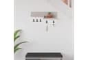 Decortie Wandgarderobe Harmon Modern Geometrisch Weiß/Grau Bild 1