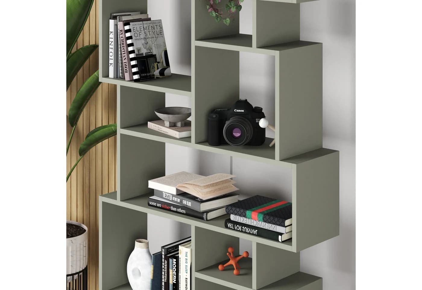 Decortie Bücherregal Karmato Modernes Bücherregal Display Unit - Bild 3