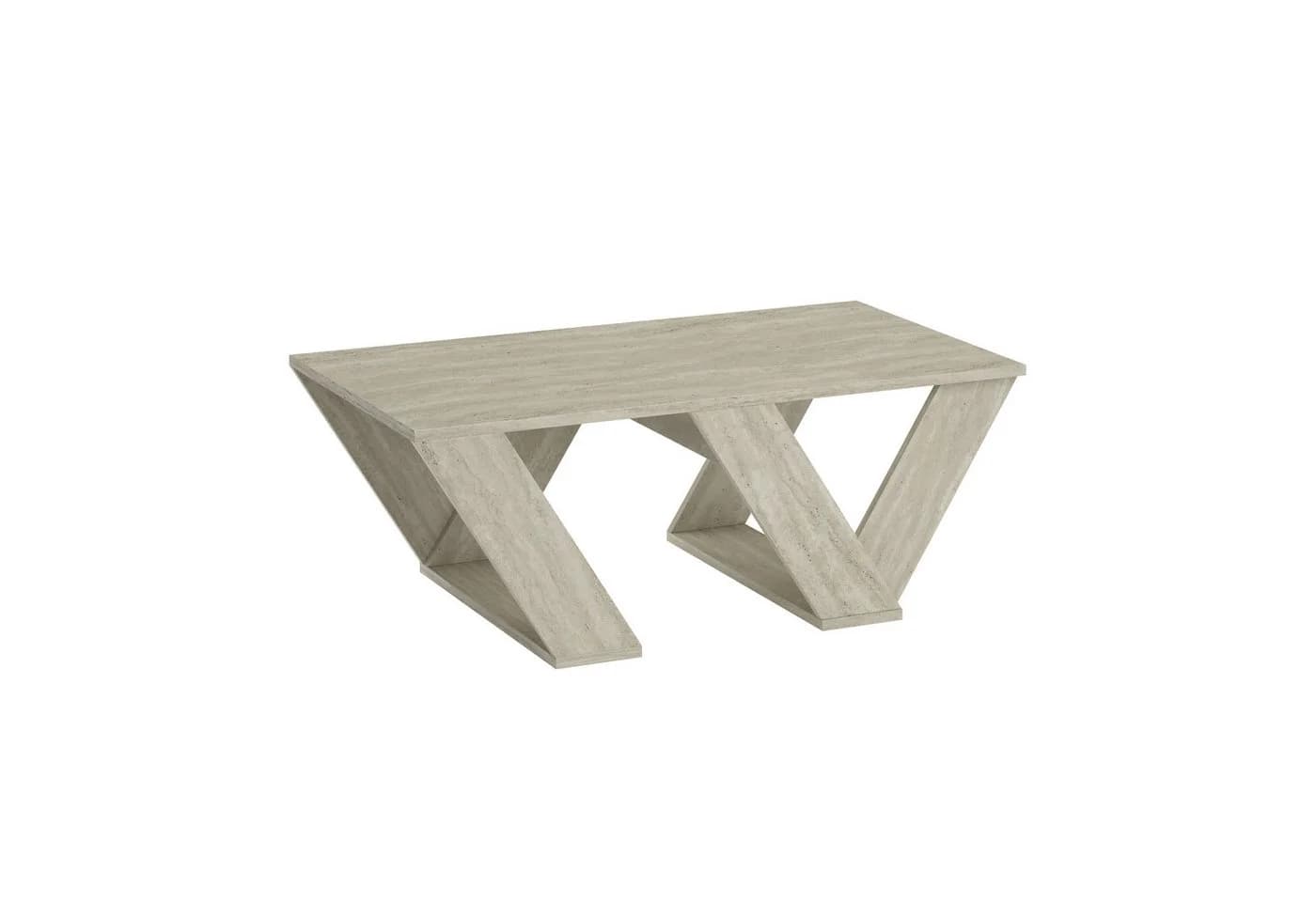 Decortie Couchtisch Pipra Modern Beige - Bild 3