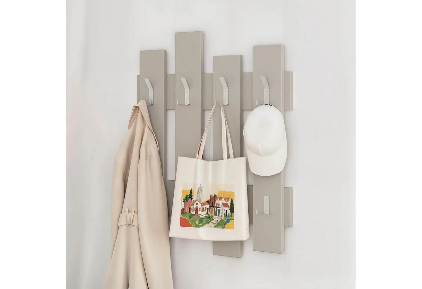 Decortie Wandgarderobe Wave, 8 Haken - Bild 2