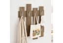 Decortie Wandgarderobe Wave Natürliche Eiche 8 Haken Bild 3