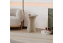 Decortie Beistelltisch Lisa Beige Rund Bild 1
