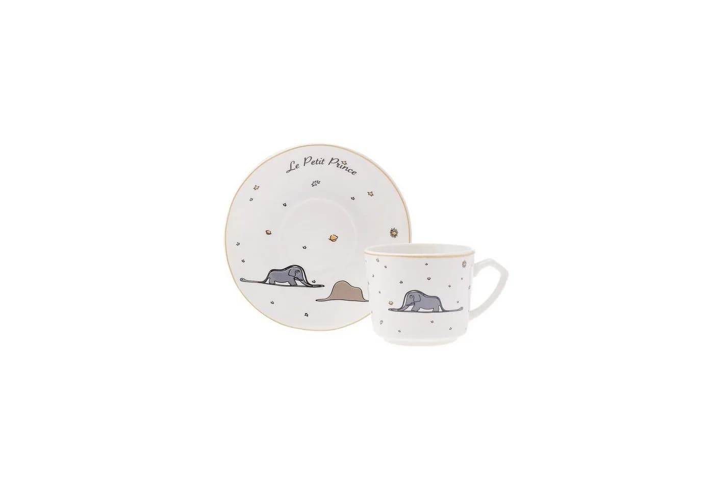 Karaca Kaffeeservice Little Prince 6-tlg. Espressotassen-Set 80 ml Porzellan - Bild 3