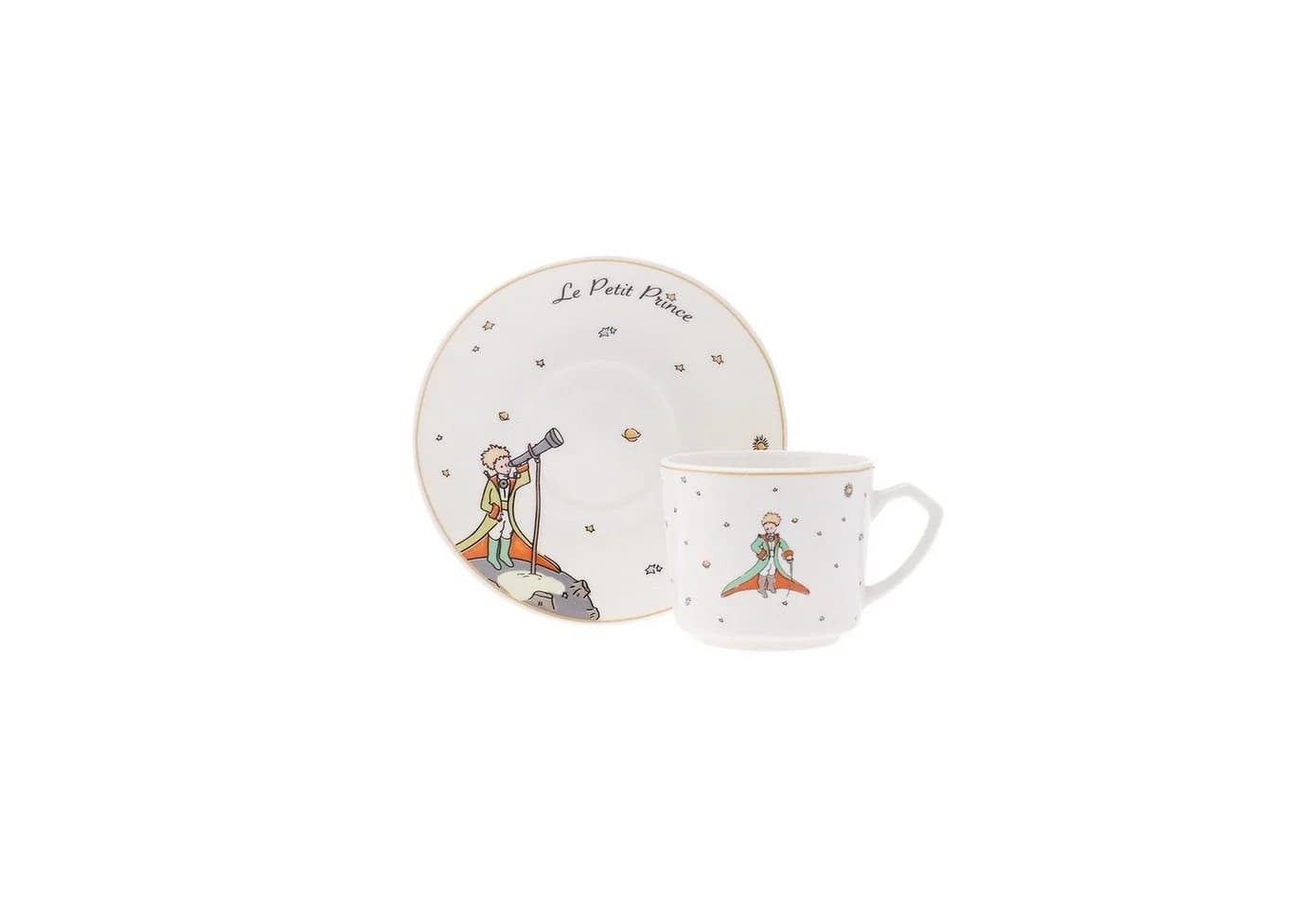 Karaca Kaffeeservice Little Prince 6-tlg. Espressotassen-Set 80 ml Porzellan - Bild 4
