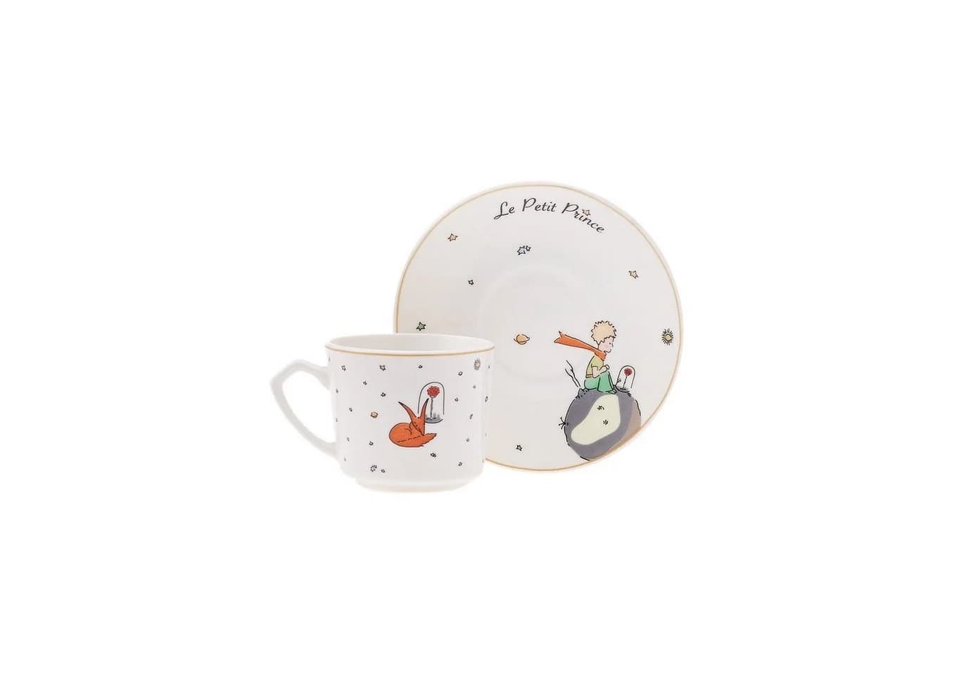 Karaca Kaffeeservice Little Prince 6-tlg. Espressotassen-Set 80 ml Porzellan - Bild 5