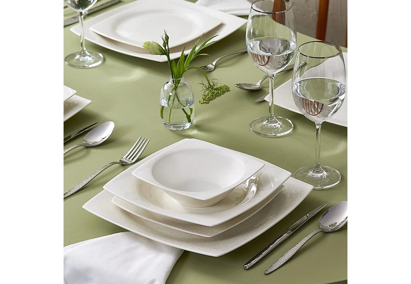 Karaca New Flava Geschirr-Set 24-teilig Porzellan Modern - Bild 2