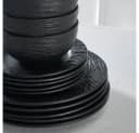 Karaca Geschirr-Set Solem Embossed 18-tlg. Schwarz Steinzeug Bild 5