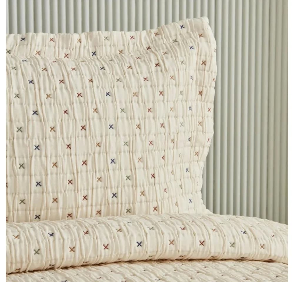Karaca Home Young Oxxo Tagesdecke Set Einzelbett 180x230 + Kissenbezug