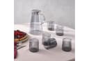 Karaca Serene 7-teiliges Glas-Trinkglas-Set Anthrazit mit Karaffe Bild 4