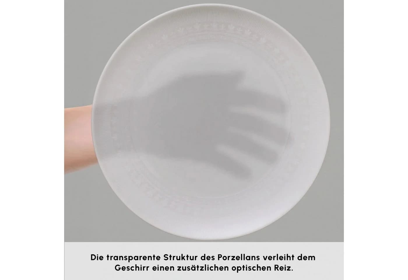 Karaca Forever Bone Artiste Geschirrset 53-tlg. Weiß für 12 Personen - Bild 5