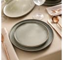 Karaca Earth Collection 55-teiliges Geschirr-Set Grau Steinzeug Bild 5