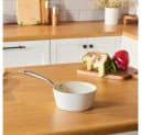 Karaca Schmorpfanne Swiss Crystal Almond Cream mit Edelstahlgriff Bild 2