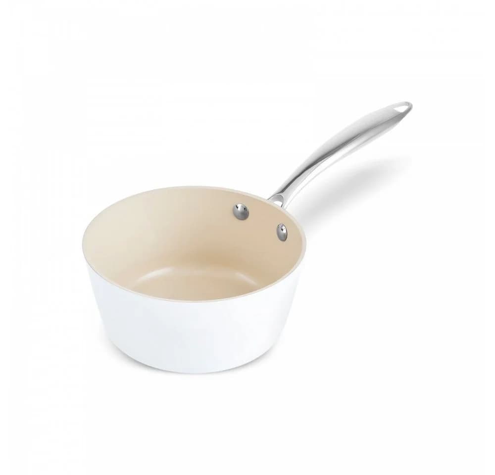 Karaca Schmorpfanne Swiss Crystal Almond Cream mit Edelstahlgriff - Bild 5