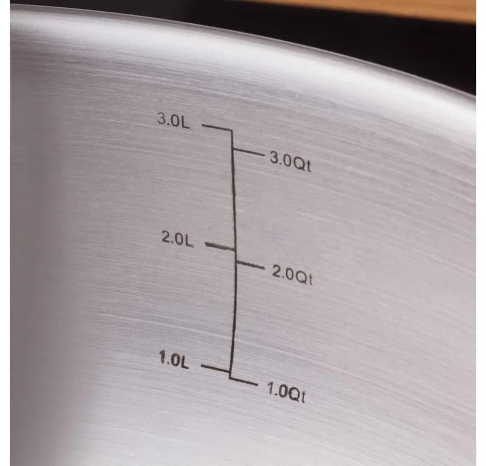 Karaca Elite Edelstahl-Kasserolle Flach 26 cm 3,4 L Silber - Bild 4