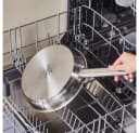 Karaca Elite Edelstahl-Bratpfanne 24 cm Silber Induktion Bild 5