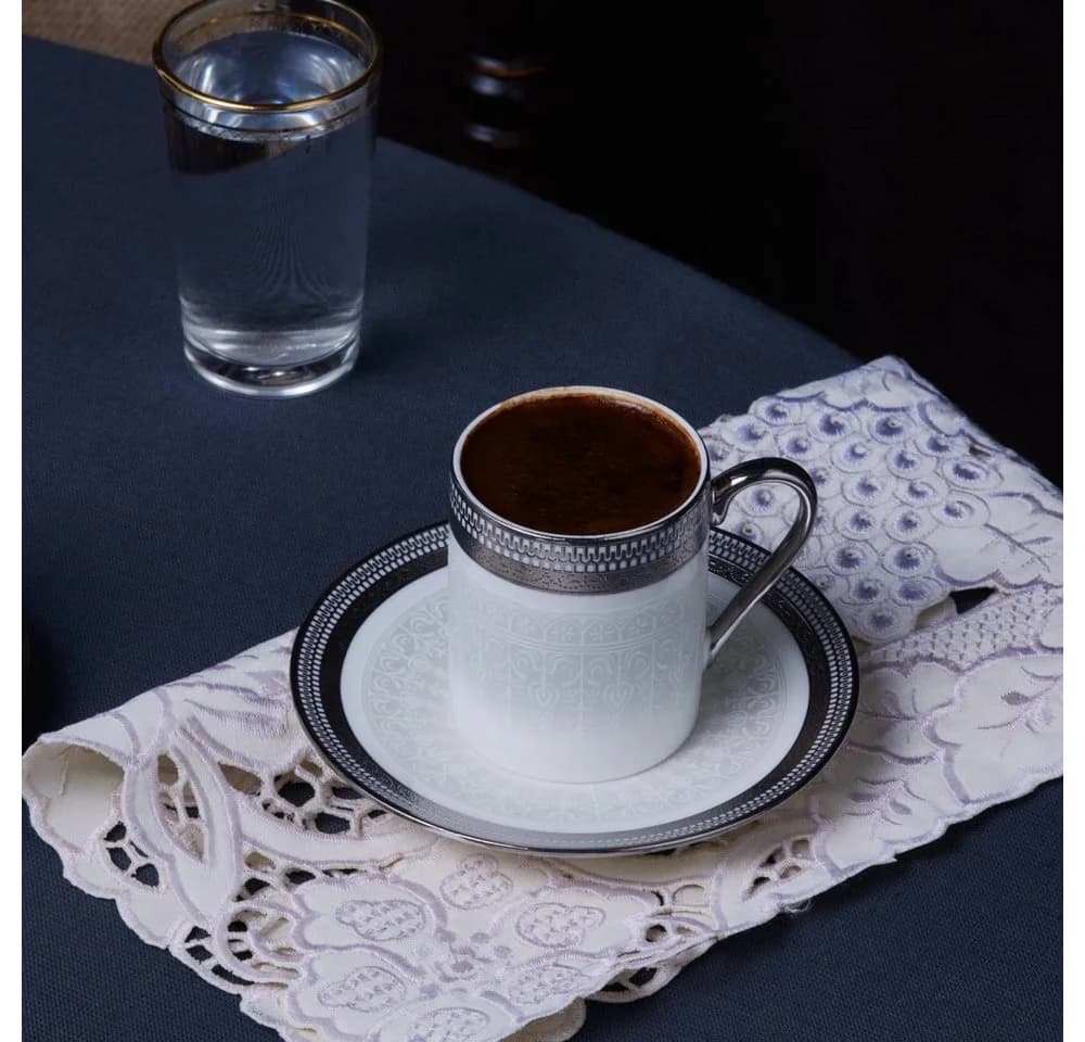 Karaca Kaffeeservice Royal Bone Kate 12-tlg. Bone Porzellan