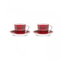 Karaca Ekose V2 Kaffeetassen-Set 2 Personen 80 ml Bild 4