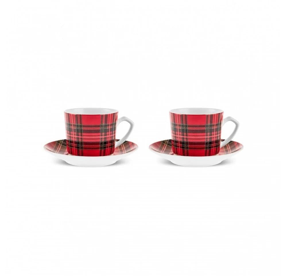 Karaca Ekose V2 Kaffeetassen-Set 2 Personen 80 ml - Bild 4